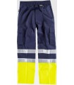 Pantalón de alta visibilidad con refuerzo en culera C4014. Workteam2
