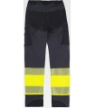 Pantalón de Alta visibilidad elástico tricolor C3555. Workteam5