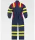 Buzo certificado para soldaduras, ignífugo, antiestático, arco eléctrico y visibilidad realzada C5096. Workteam3