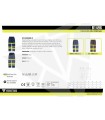 Pantalón certificado para soldaduras, ignífugo, antiestático, arco eléctrico y visibilidad realzada B1496. Workteam5