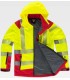 Parka de alta visibilidad de tejido WorkShell S9211. Workteam2