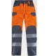 Pantalón de alta visibilidad multibolsillos C2715. Workteam3