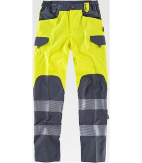 Pantalón de alta visibilidad multibolsillos C2715. Workteam1