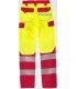Pantalón de alta visibilidad multibolsillos C2715. Workteam6