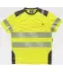 Camiseta bicolor de alta visibilidad C9241. Workteam3