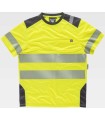 Camiseta bicolor de alta visibilidad C9241. Workteam3
