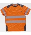 Camiseta bicolor de alta visibilidad C9241. Workteam1