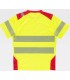 Camiseta bicolor de alta visibilidad C9241. Workteam6