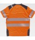 Camiseta bicolor de alta visibilidad C9241. Workteam2
