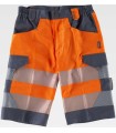 Bermuda de alta visibilidad combinada C2705. Workteam1