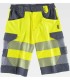 Bermuda de alta visibilidad combinada C2705. Workteam5