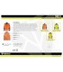 Chaleco Workshell de alta visibilidad S9231. Workteam8