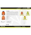 Chaleco Workshell de alta visibilidad S9231. Workteam8