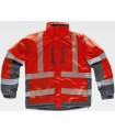 Cazadora reflectante acolchada e impermeable S9262 Workteam1