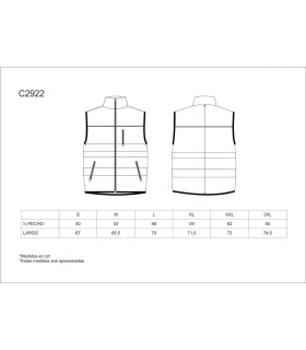 Chaleco reflectante Workshell C2922 Workteam3