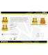 Chaleco de alta visibilidad multibolsillos con cierre de cremallera C3622. Workteam5