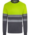 Camiseta de alta visibilidad de cintas segmentadas y poliéster reciclado 305635 Velilla4