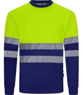 Camiseta de alta visibilidad de cintas segmentadas y poliéster reciclado 305635 Velilla9