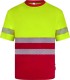 Camiseta de alta visibilidad de cintas segmentadas y poliéster reciclado 305633 Velilla