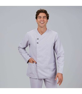 Casaca sanitaria cruzada para hombre 6156 FABIAN. Garys5