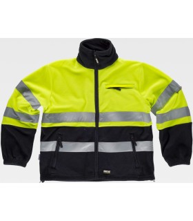 Polar de alta visibilidad certificado bicolor C4025. Workteam1