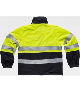 Polar de alta visibilidad certificado bicolor C4025. Workteam2