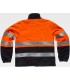 Polar de alta visibilidad certificado bicolor C4025. Workteam4
