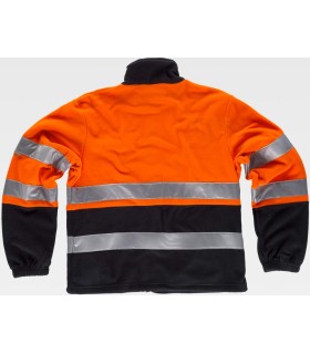 Polar de alta visibilidad certificado bicolor C4025. Workteam4