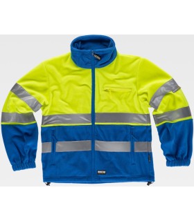 Polar de alta visibilidad certificado bicolor C4025. Workteam5