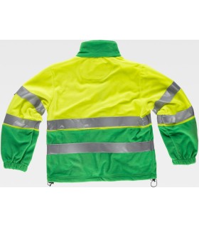 Polar de alta visibilidad certificado bicolor C4025. Workteam8