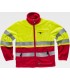 Polar de alta visibilidad certificado bicolor C4025. Workteam9