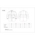 Parka de alta visibilidad impermeable 4 en 1 C3745. Workteam13