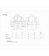 Parka de alta visibilidad impermeable 5 en 1 C3735. Workteam20