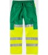 Pantalón de alta visibilidad con refuerzo en culera y multibolsillos C3314. Workteam2