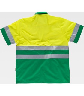 Camisa de alta visibilidad bicolor C3812. Workteam2