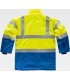 Parka de alta visibilidad impermeable combinada C3711. WORKTEAM6