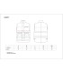 Chaleco acolchado de alta visibilidad multibolsillos S4037. Workteam3