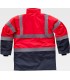 Parka de alta visibilidad impermeable C3717. Workteam2