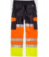 Pantalón de alta visibilidad con refuerzo en culera C3216. Workteam2