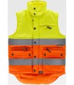 Chaleco acolchado de alta visibilidad S4036. Workteam