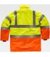 Parka de Alta Visibilidad bicolor e impermeable C3716. Workteam2
