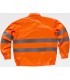 Chaquetilla de alta visibilidad con cintas reflectantes C3910. Workteam4