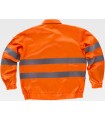 Chaquetilla de alta visibilidad con cintas reflectantes C3910. Workteam4