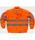 Chaquetilla de alta visibilidad con cintas reflectantes C3910. Workteam3