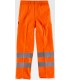 Pantalón de alta visibilidad con cintas reflectantes C3915. Workteam3