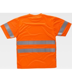 Camiseta de alta visibilidad transpirable C3945. Workteam4
