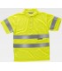 Polo de alta visibilidad transpirable C3880. Workteam1