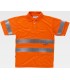Polo de alta visibilidad transpirable C3880. Workteam3
