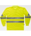Polo de alta visibilidad transpirable C3833. Workteam2