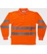 Polo de alta visibilidad transpirable C3833. Workteam3